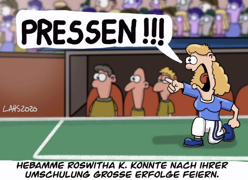 Cartoon: Pressen! 1