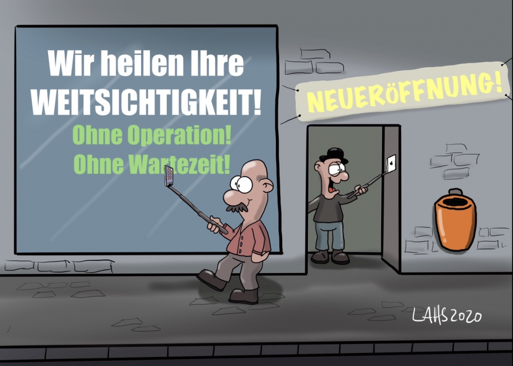 Cartoon: Weitsicht 1