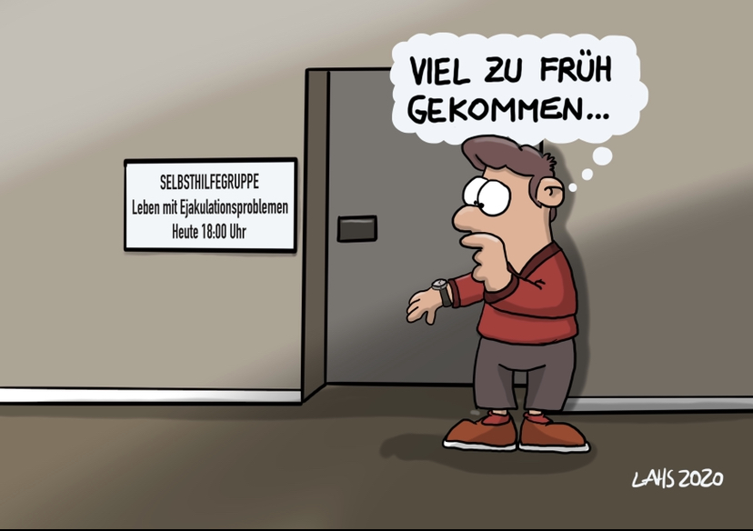 Cartoon: Zu früh 1