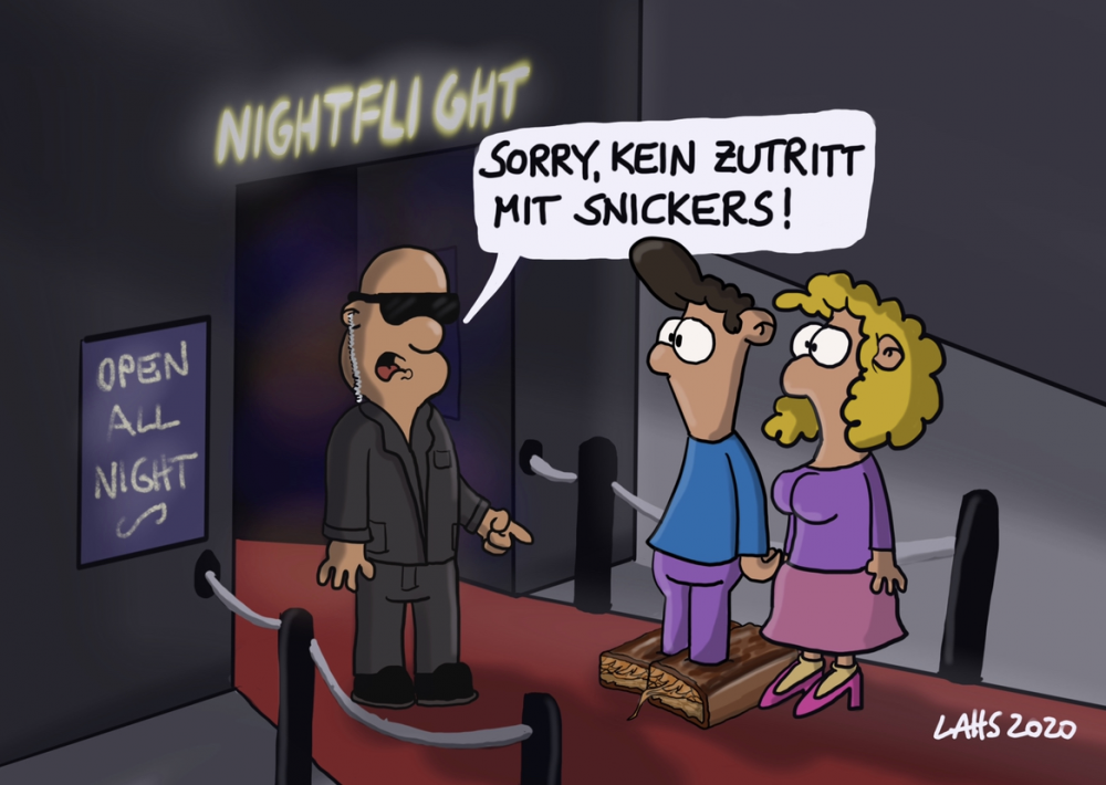 Cartoon: Snickers 1