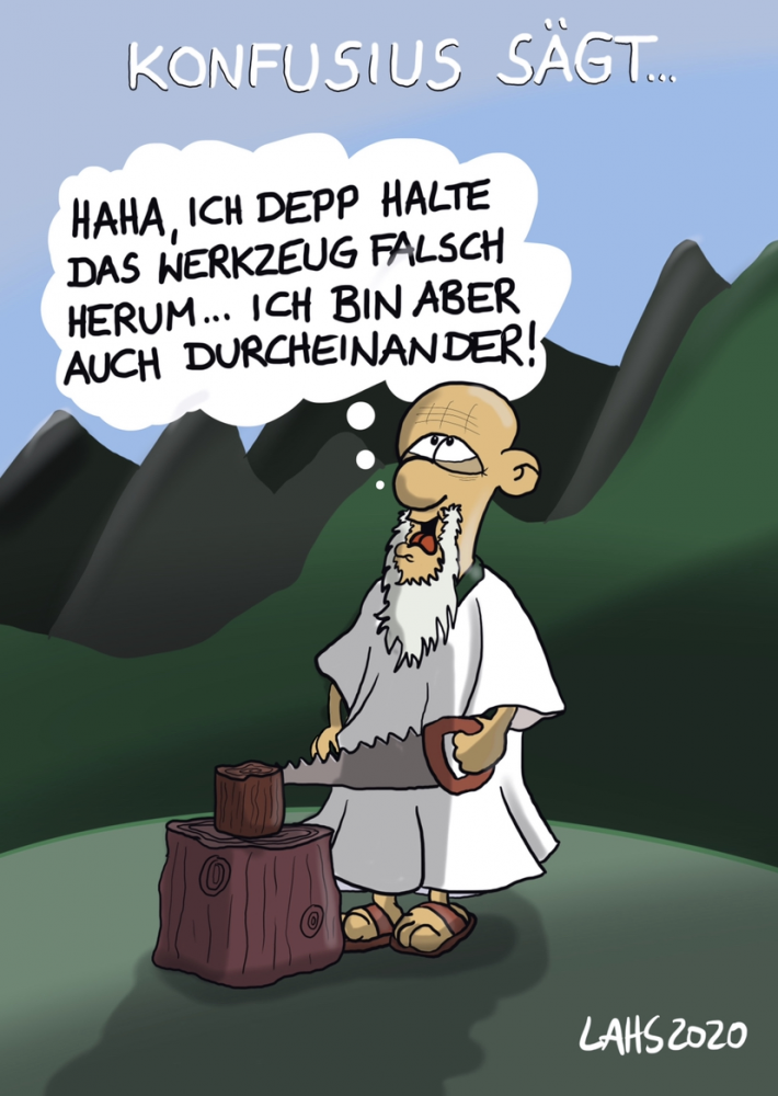 Cartoon: Konfusius 1