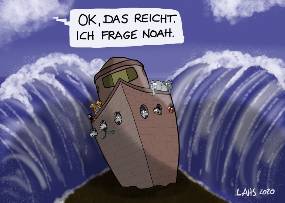 Cartoon: Arche Moses 1