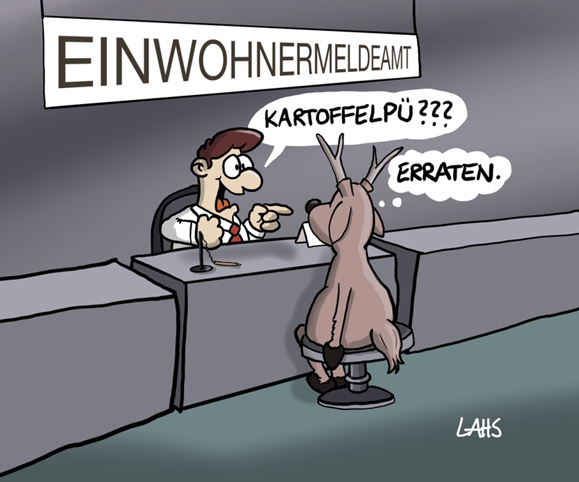 Cartoon: Kartoffelpü 1