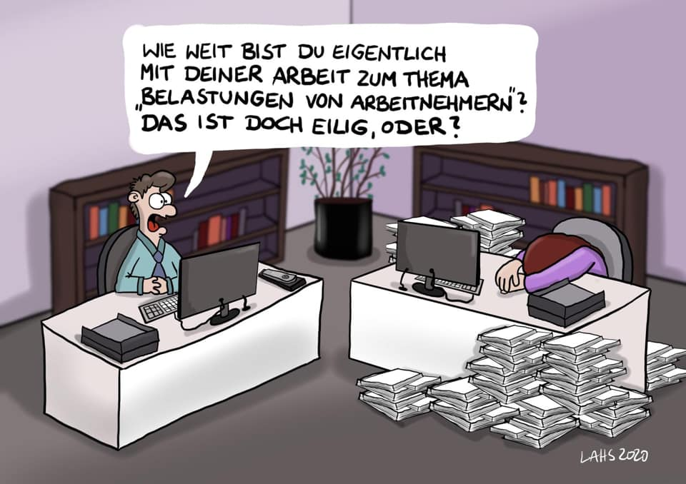 Cartoon: Belastung 1