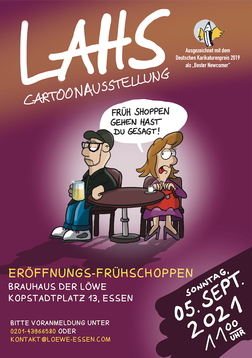 Cartoon: Frühshopping 1