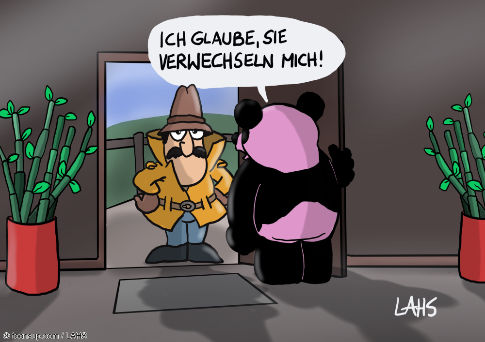 Cartoon: Wer hat an der Uhr gedreht? 1