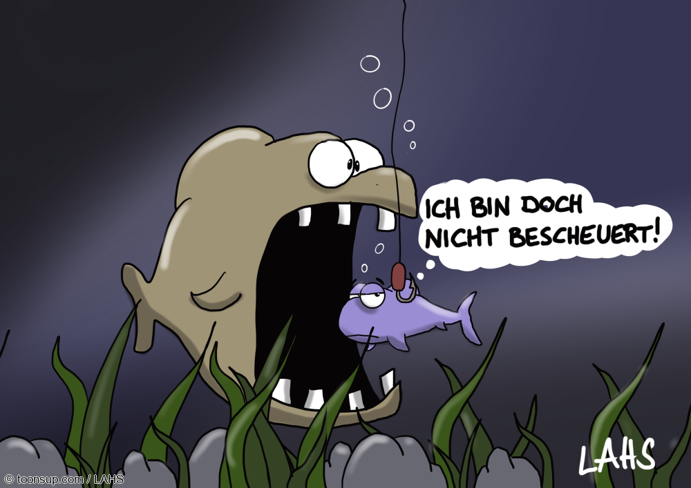 Cartoon: Bescheuert 1