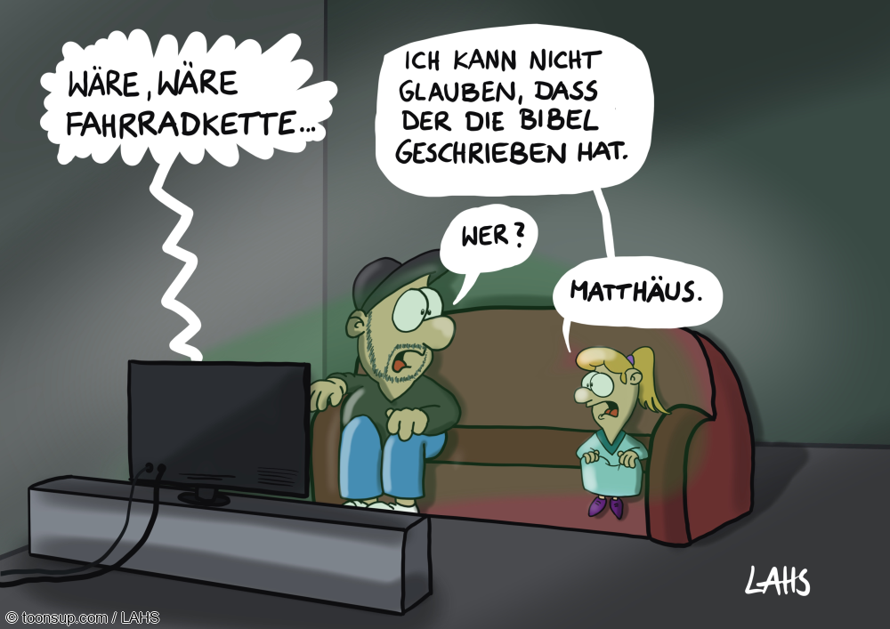 Cartoon: Matthäus 1