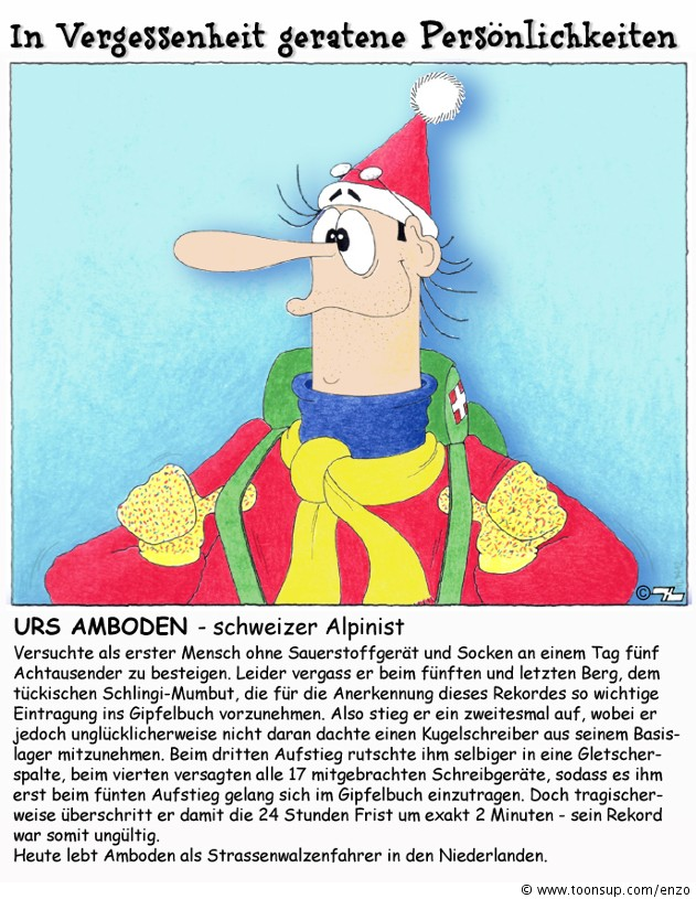 Cartoon: Urs Amboden 1