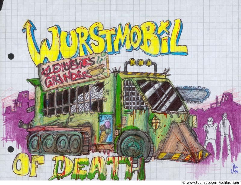 Illustration: wurstmobil of death 1