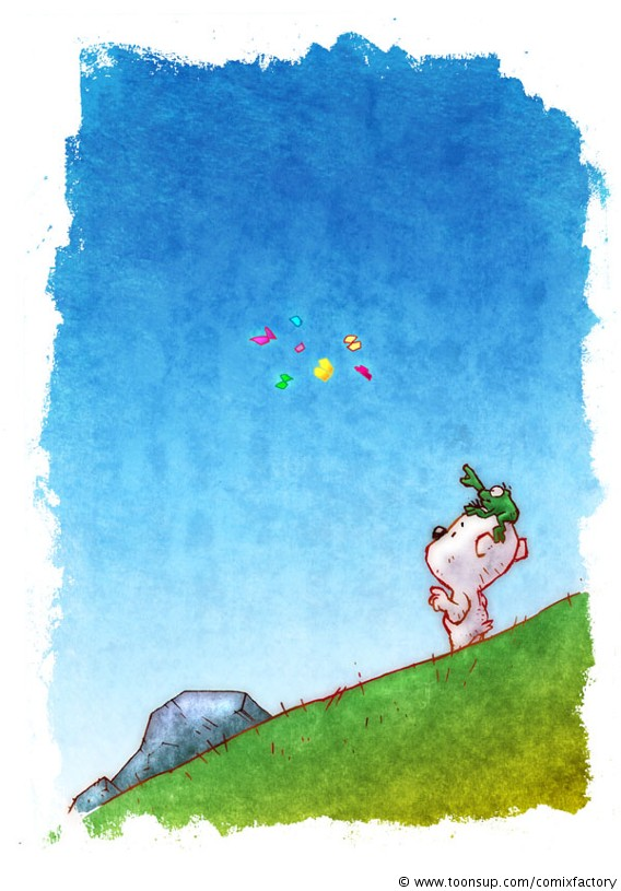 Illustration: Pitch-Illustration für ein Kinderbuch 1
