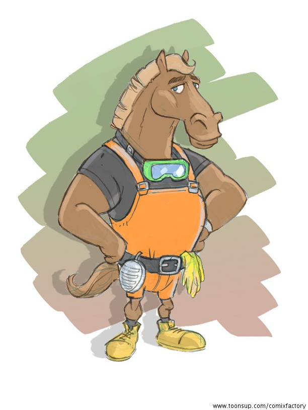 Illustration: Perdehandwerk 1