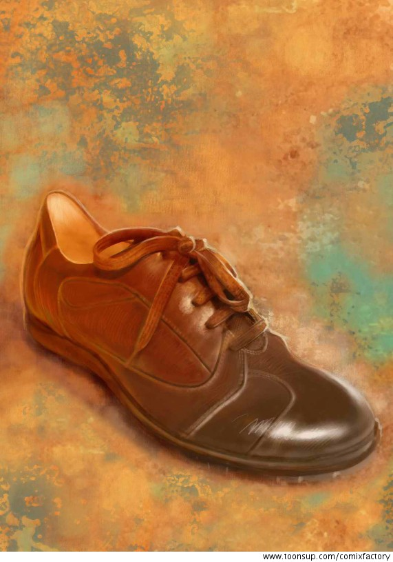 Illustration: SchuhWerbeIllu 1