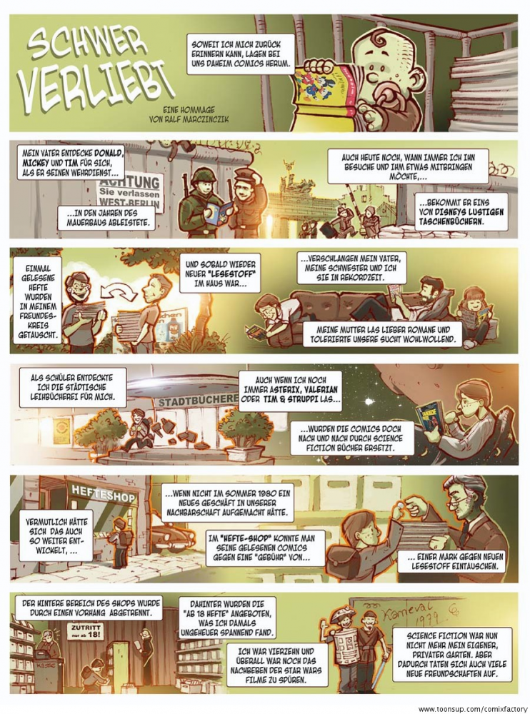 Comic: Schwer verliebt 1