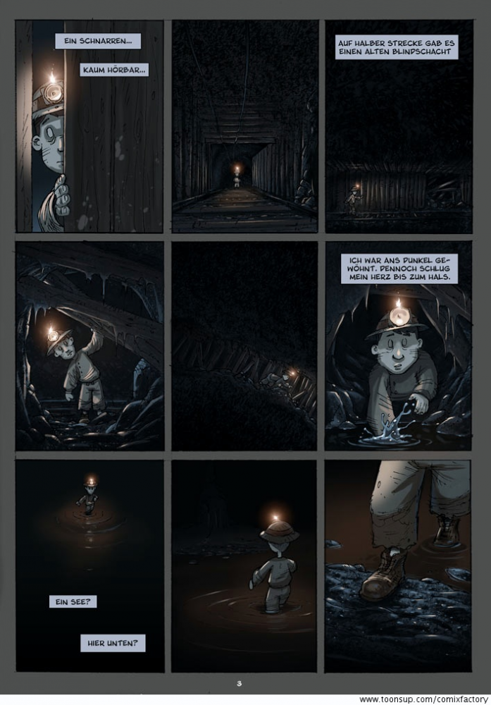Comic: Weisse Lügen Kurzgeschichte No1 3