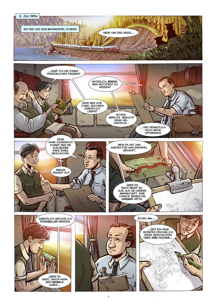 Comic: Das Wunder 08: Von Füchsen 1
