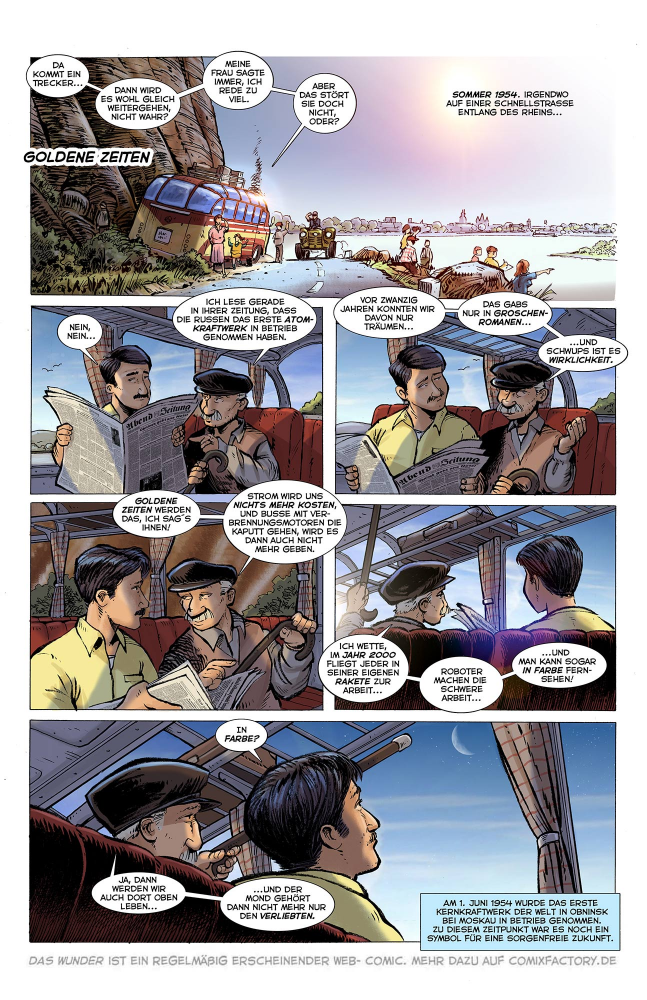 Comic: Das Wunder 14: Goldene Zeiten 1