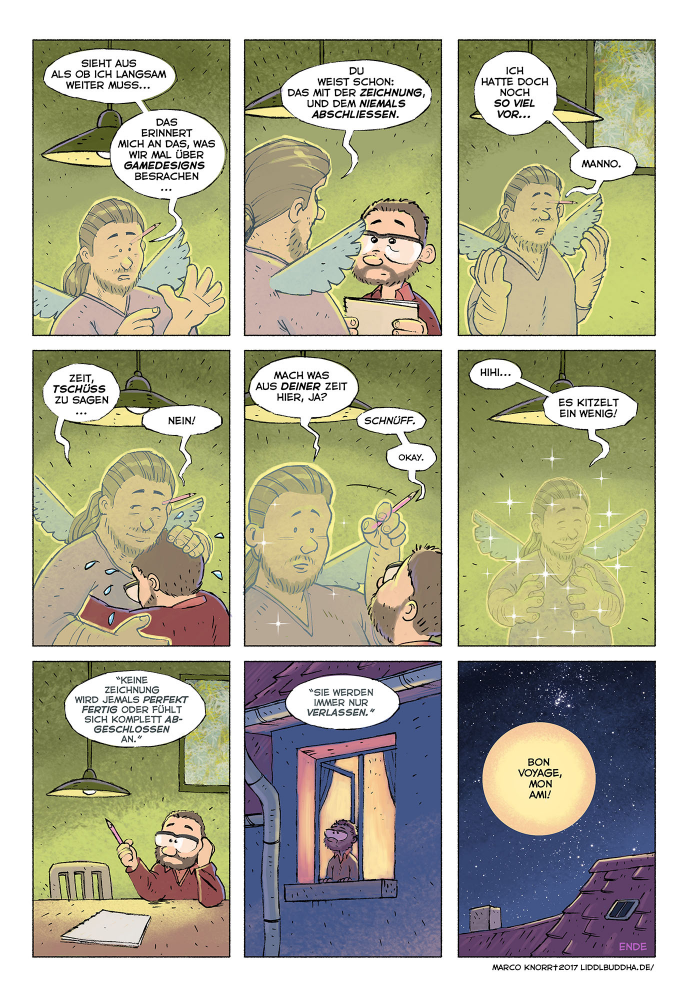 Comic: Tod eines Zeichners 3