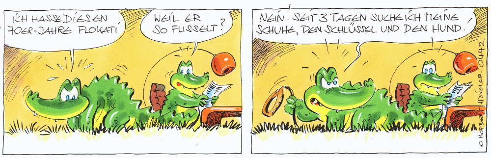 Comic: Gators 70er Flokati 1