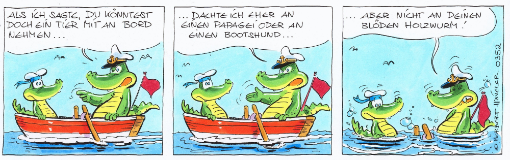 Comic: Gators Holzwurm 1