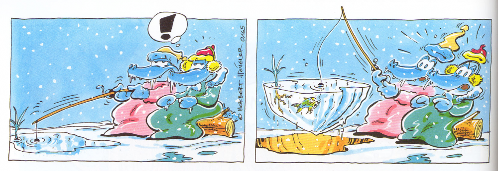 Comic: Gators Eisangeln 1