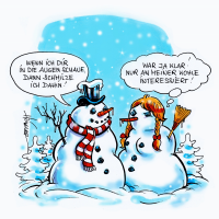Schneepärchen