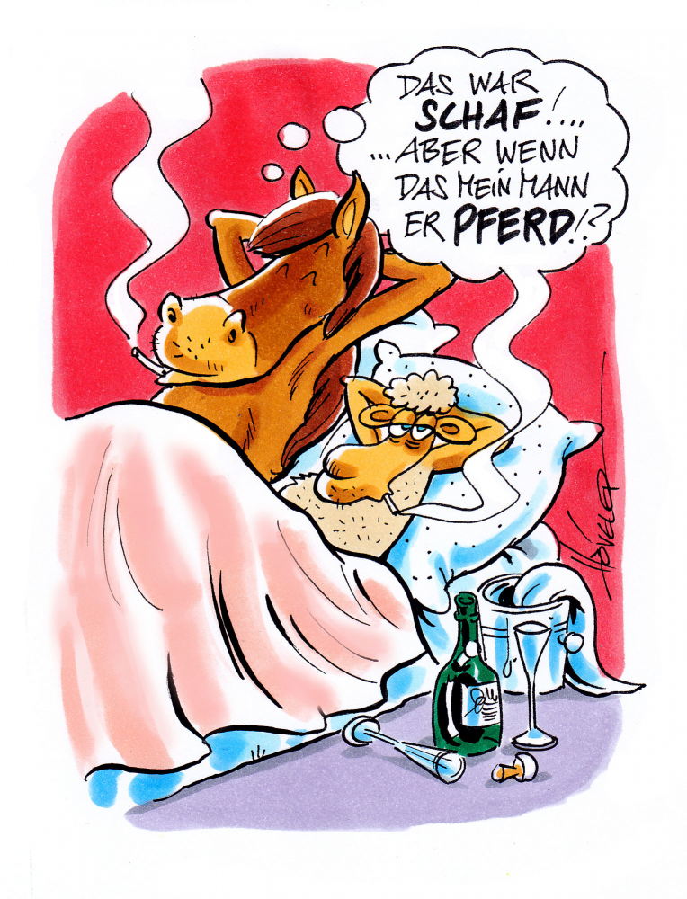 Cartoon: Schäferstündchen 1