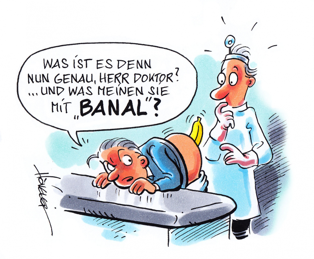 Cartoon: Banane 1