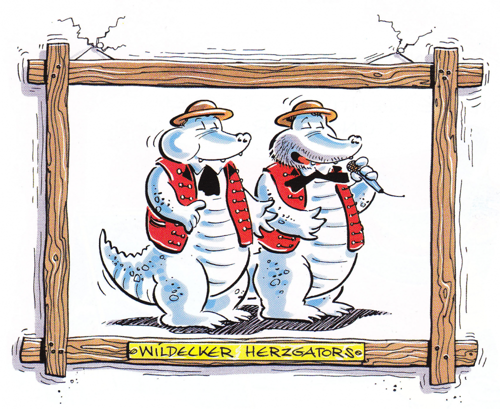 Cartoon: Wildecker Herzgators 1