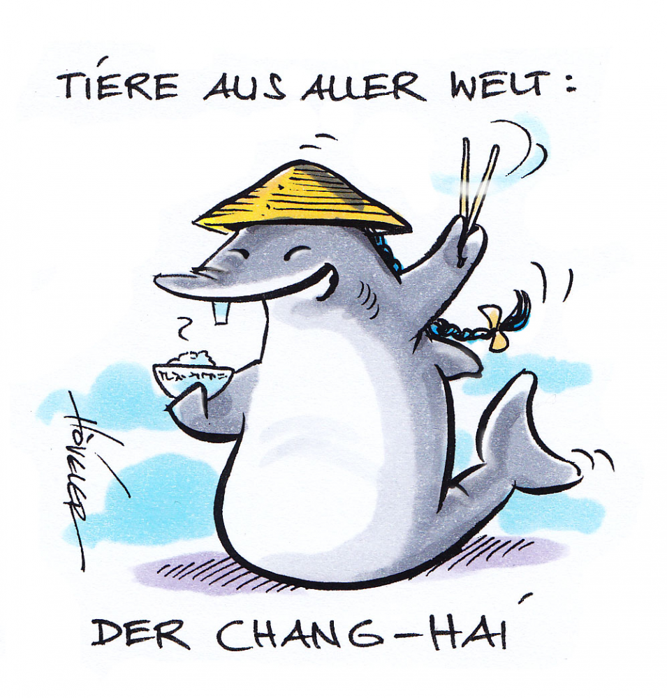 Cartoon: Tiere aus aller Welt 1