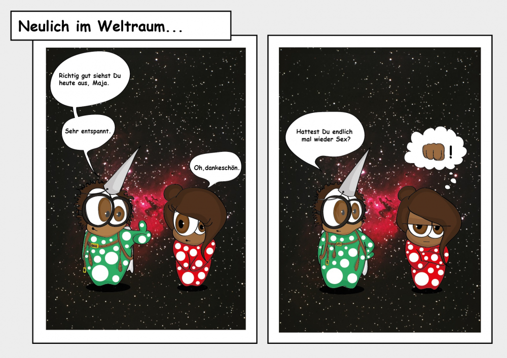 Cartoon: Neulich im Weltall... 1
