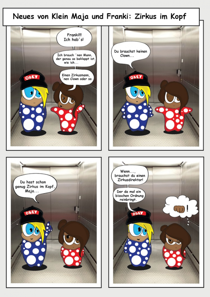 Comic: Zirkus im Kopf. 1