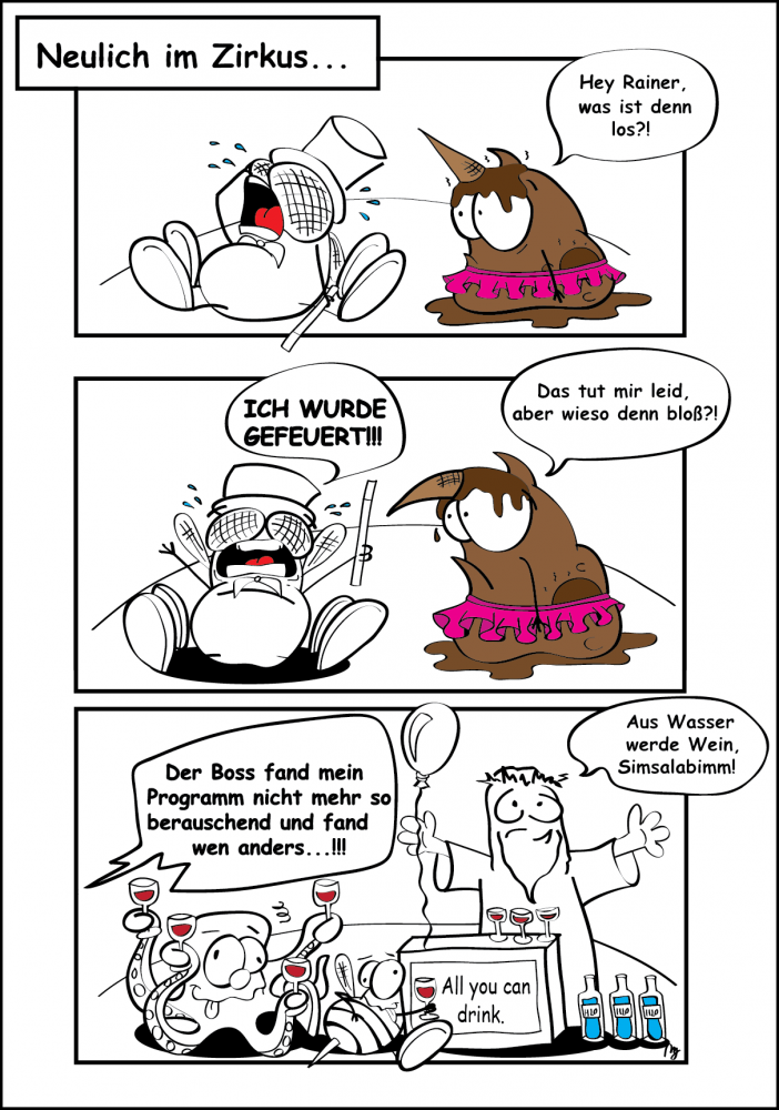 Comic: Neues vom Köttel Stefan 1