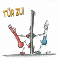 Tür zu!