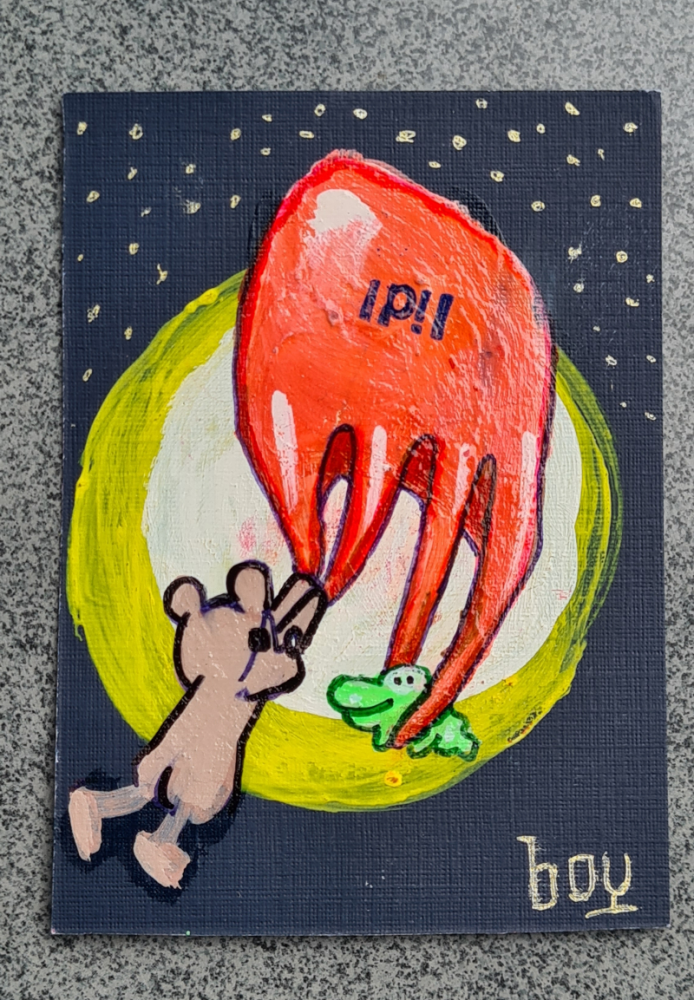 Illustration: KAKAO-Tausch mit boy 1