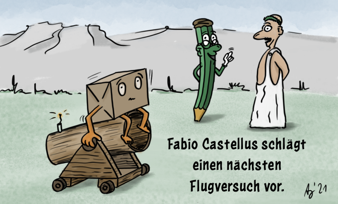 Comic: Nächster Flugversuch 1