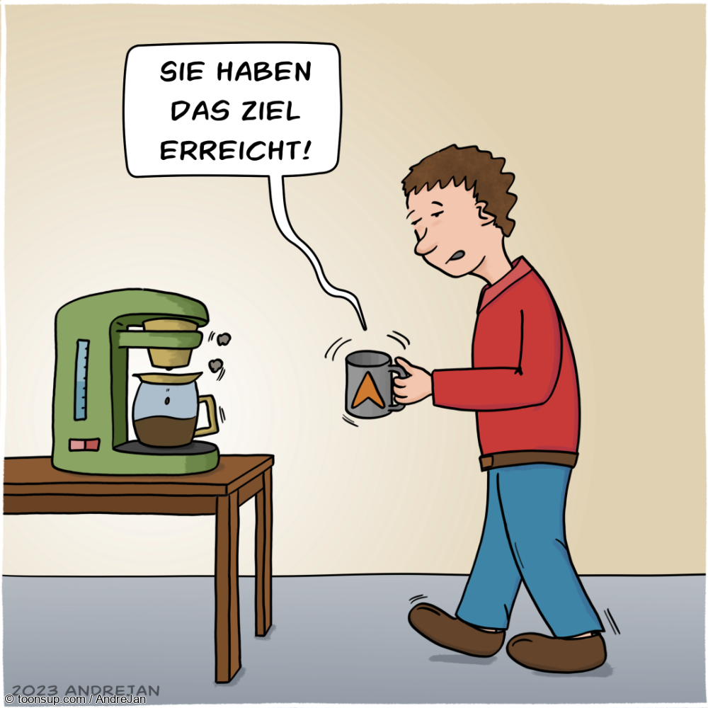 Cartoon: Kaffeenavi 1