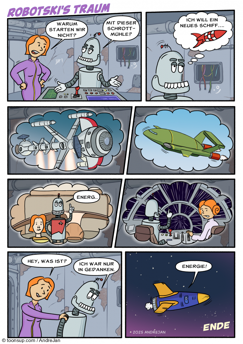 Comic: Robotski's Traum 1