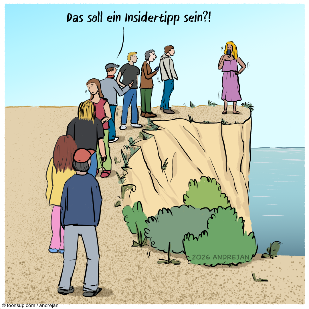 Cartoon: Insidertipp?! 1
