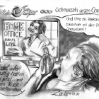 Home Office Tattoo & Piercing...Funktioniert auch !!!