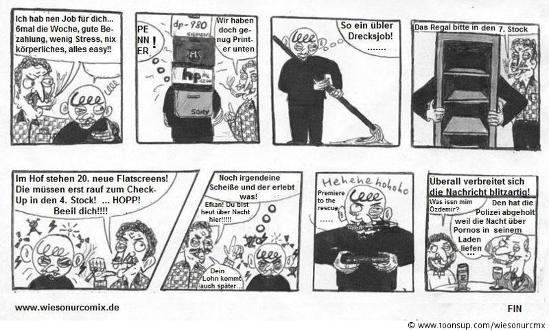 Comic: Der unloyale Arbeitersohn 2