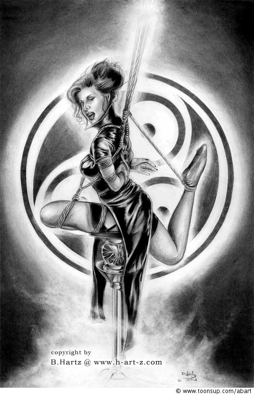 Illustration: Suspended Beauty 1