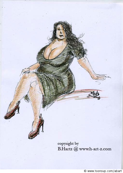 Illustration: Rote Schuhe 1