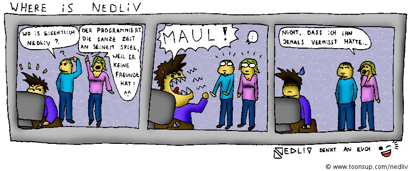 Comic: Wo ist Nedliv ? 1