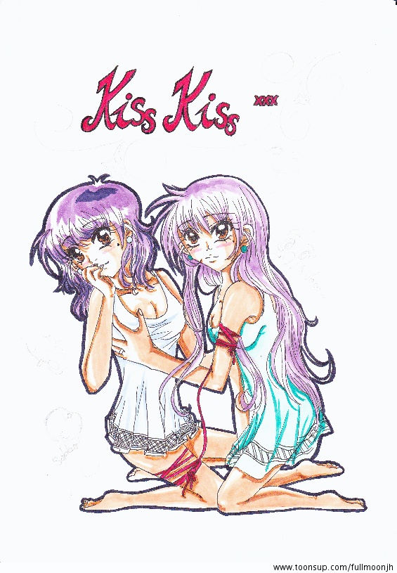 Illustration: Kiss Kiss xxx Manga Titelbild 1