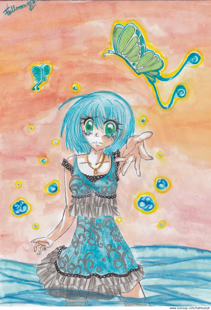 Illustration: Im Wasser 1