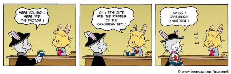 Comic: The adventures of Rabbit jacob : Carrot crisis n°47 1