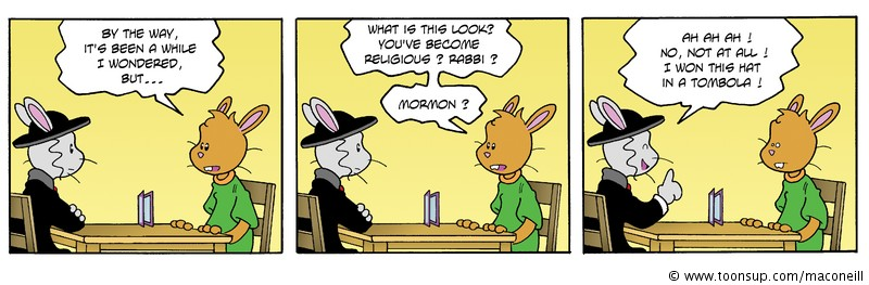 Comic: The adventures of Rabbit jacob : Carrot crisis n°52 1