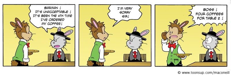 Comic: The adventures of Rabbit jacob : Carrot crisis n°55 1