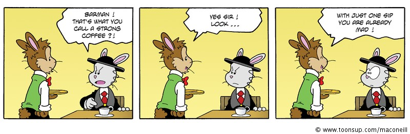 Comic: The adventures of Rabbit jacob : Carrot crisis n°56 1